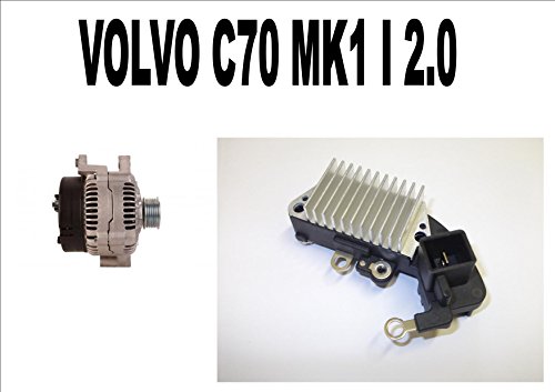 Regulador alternador para Volvo C70 MK1 MK I 2.0 2.3 2.4 Coupe 1997 1998 1999 2000 2001 2002