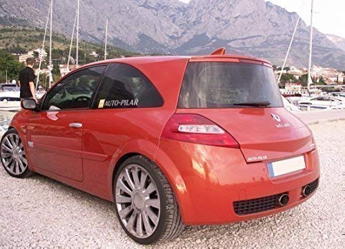 Renault Megane 2 HB RS Alerón Alerón Spoiler Del Borde del techo NUEVO