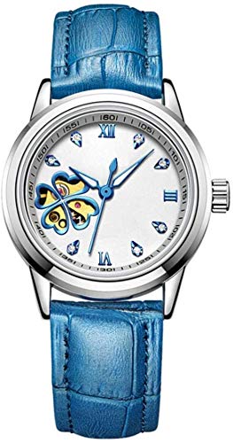 Señora Relojes mecánicos Correa de Cuero con Reloj mecánico automático Movimiento Anti-arañazos Vidrio Templado orgánico Hueco Impermeable Mujer Relojes Puede ser Luminoso Regalos C Uptodate Señora Relojes mecánicos Correa de Cuero con Reloj mecánico automático Movimiento Anti-arañazos Vidrio Templado orgánico Hueco Impermeable Mujer Relojes Puede ser Luminoso Regalos C Uptodate