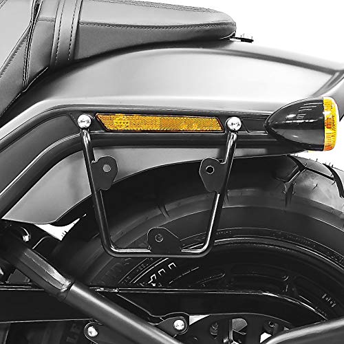 Soporte de alforja Compatible para Harley Davidson Fat Bob / 114 18-21 de Bolsas Laterales