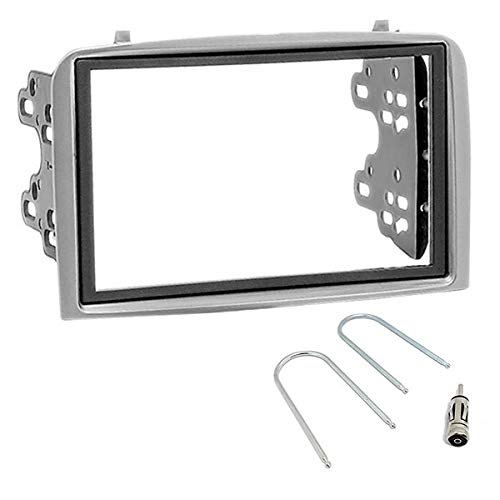 Sound-Way - Kit de Montaje Marco para Radio Pantalla 2 DIN Adaptador para Alfa Romeo 147 / GT con Soportes de Montaje - KA11-188 Sound-Way - Kit de Montaje Marco para Radio Pantalla 2 DIN Adaptador para Alfa Romeo 147 / GT con Soportes de Montaje - KA11-188