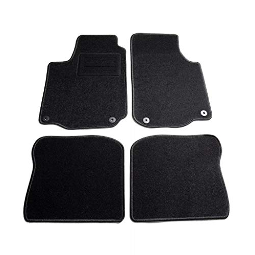 UnfadeMemory Alfombrillas para Coche 4 Piezas para VW Golf IV 1997-2001,Gran Ajuste y Agarre,Resistente a la Abrasión,Gris Antracita