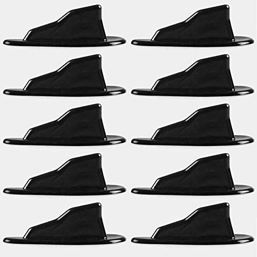 Universal Parachoques Spoiler Labio, Aletas de Parachoques Delantero de Coche (Negro,10) Universal Parachoques Spoiler Labio, Aletas de Parachoques Delantero de Coche (Negro,10)