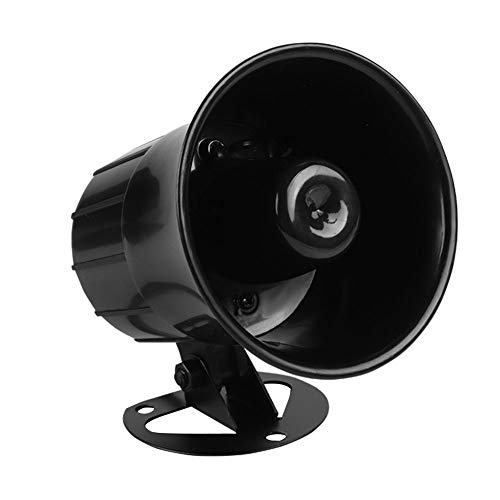 Vbestlife Sirena de Bocina Ruidosa, Sistema de Alarma de Seguridad en la Pared/Puerta/Balcón con Altavoz de 12V 115bB Cáscara Ignífuga ABS para Hogar,Casa Vbestlife Sirena de Bocina Ruidosa, Sistema de Alarma de Seguridad en la Pared/Puerta/Balcón con Altavoz de 12V 115bB Cáscara Ignífuga ABS para Hogar,Casa