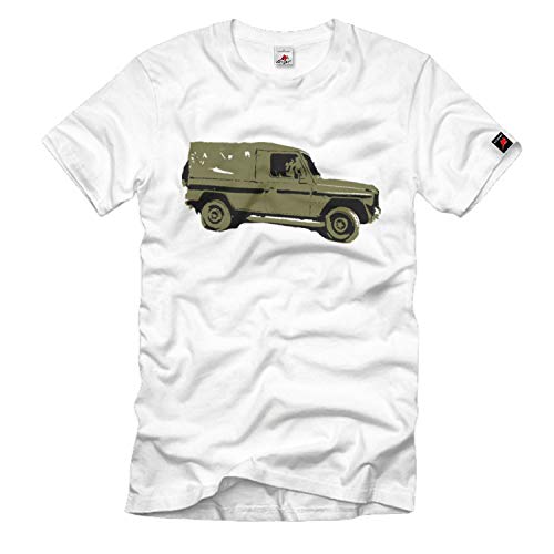 Vehículo Todoterreno Puch Bundeswehr BW cintura Ejército – Camiseta # 835 Weiß XXXXX-Large