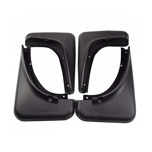 Viviance 4Pcs Guardabarros Delantero De La Parte Posterior del Salpicadero Aletas para Porsc-he Macan 2014-2018