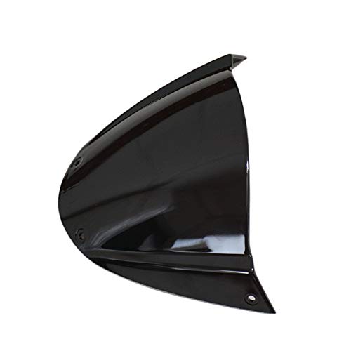 WERTYU Deflectores de parabrisas de motocicleta negro para Ducati Monster 696 ABS 796 1100 EVO 1100S 1100ABS Motocross moto Dirt Bike parabrisas Spoiler