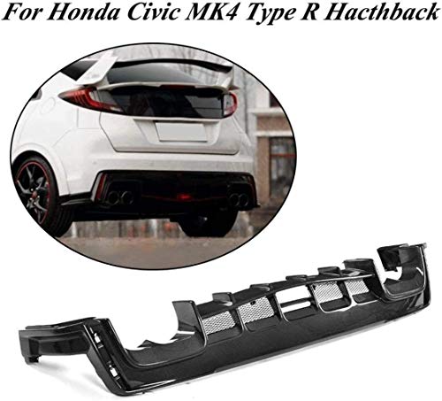 XBXDM Se Adapta A Honda Civic Mk4 Type R Hacthback, Difusor De Parachoques Trasero De Fibra De Carbono, Alerón De Labios 2015 2016