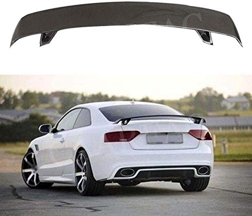 YBNB Alerón Trasero de Carbono de Estilo Universal para Audi A3 S3 A4 A5 A7 TT Spoiler Trasero