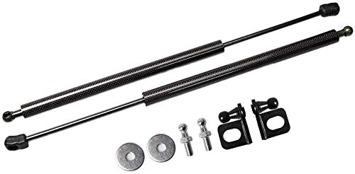 YOUYOUNX/Fit, FOR -, Ford S-MAX / 2006-2014 / Fit, FOR -, Ford Galaxy / 2006-2015 Capó Delantero Modify Gas Spring Lift Soportes Struts Rod Shocks-Black_Carbon_Fiber