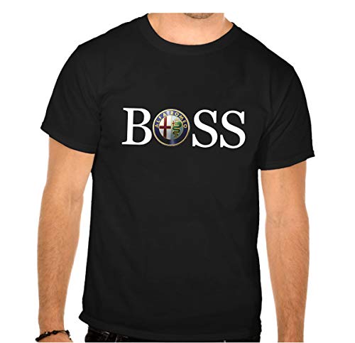 zagorka Alfa Romeo Boss Auto Logo Camisetas T-Shirt - 957 -SW