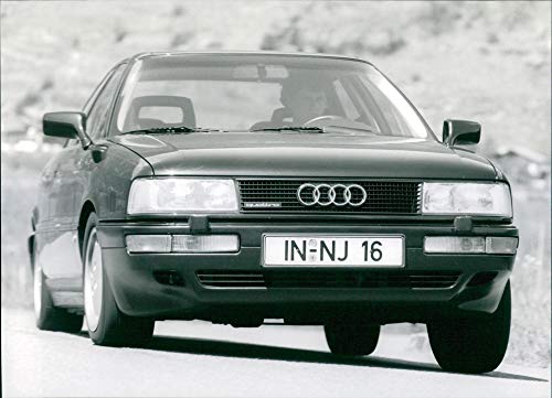 1988 Audi 90 Quattro 20V - Vintage Press Photo