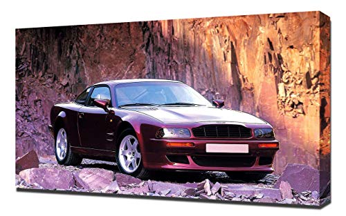 1993-Aston-Martin-V8-Vantage-V9-1080 - Lienzo impreso artístico para pared, diseño de Aston-Martin-V8-Vantage-V9-1080