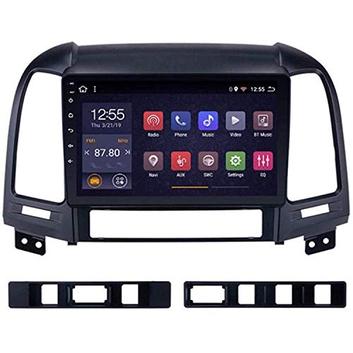 2G RAM 32G ROM Android 8.1 Car Multimedia GPS Radio Stereo For Hyundai Santa Fe 2005-2012 Car Video Navigation, Supports Multiple Audio Format,Eight Cores