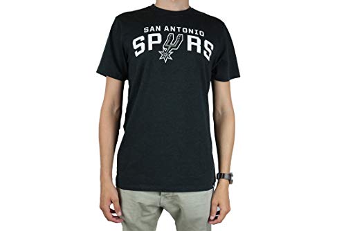 '47 Hombre Brand NBA San Antonio Spurs tee 34395 Camiseta Not Applicable, Gris (Grey 343954), Small