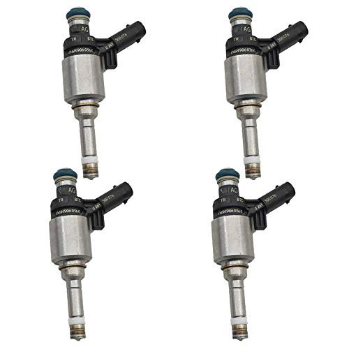 4pc 06h906036g 06h906036e 06h906036p Inyector de combustible para Volkswagen Beetle CC EOS Passat Passat CC Tiguan Jetta2.0t L4 4pc 06h906036g 06h906036e 06h906036p Inyector de combustible para Volkswagen Beetle CC EOS Passat Passat CC Tiguan Jetta2.0t L4
