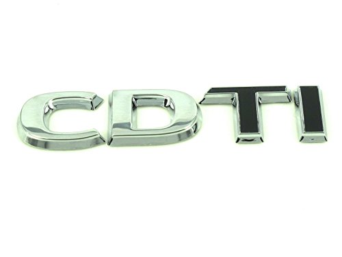 Accesorio Original GM OPEL logotipo/placa identificación CDTI portón Trasero (letra Negra" TI") OPEL ASTRA J, CASCADA, CORSA D, INSIGNIA, MERIVA B, ZAFIRA C modelos a partir del 2010