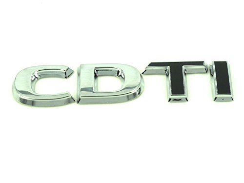 Accesorio Original GM OPEL logotipo/placa identificación CDTI portón Trasero (letra Negra" TI") OPEL ASTRA J, CASCADA, CORSA D, INSIGNIA, MERIVA B, ZAFIRA C modelos a partir del 2010 Accesorio Original GM OPEL logotipo/placa identificación CDTI portón Trasero (letra Negra" TI") OPEL ASTRA J, CASCADA, CORSA D, INSIGNIA, MERIVA B, ZAFIRA C modelos a partir del 2010