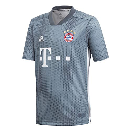adidas Bayern Múnich Third - Camiseta de fútbol Unisex para niños, Unisex niños, DP5451, Raw Steel/Utility Blue/White, FR : 2XL (Taille Fabricant : 176) adidas Bayern Múnich Third - Camiseta de fútbol Unisex para niños, Unisex niños, DP5451, Raw Steel/Utility Blue/White, FR : 2XL (Taille Fabricant : 176)
