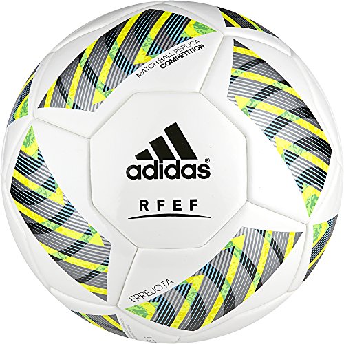 adidas Fef Competition Balón de fútbol, Hombre, Blanco, 5