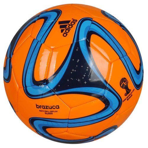 adidas Mundial de Fútbol Brazuca Glider réplica de balón de fútbol (5) (Naranja)