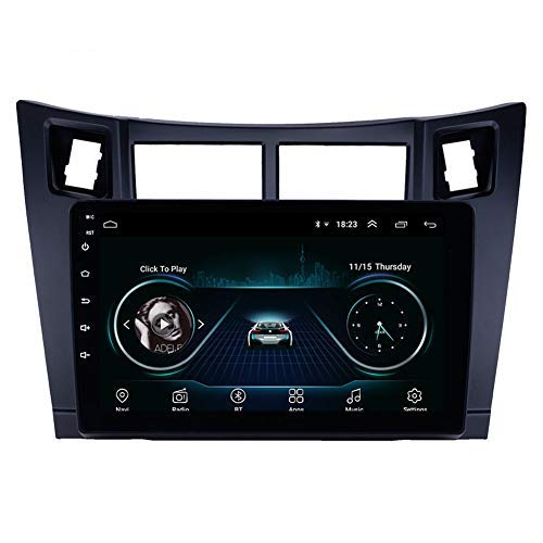 Android Player 9.0 Pantalla táctil de navegación GPS para Toyota Yaris Unidad Principal 2008-2011 Radio Multimedia de 9 Pulgadas Dab WiFi