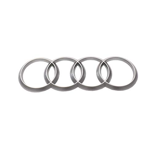 Anillo de cubierta del motor Audi, con inscripción cromado