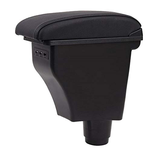 Apto para Dacia Sandero caja de reposabrazos caja central de almacenamiento de contenido de la tienda Ajuste para Dacia stepway caja de reposabrazos interfaz USB-Black_black_line Apto para Dacia Sandero caja de reposabrazos caja central de almacenamiento de contenido de la tienda Ajuste para Dacia stepway caja de reposabrazos interfaz USB-Black_black_line