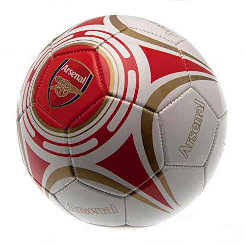 Arsenal FC ar03391 balón de fútbol Infantil, Color Blanco/Rojo