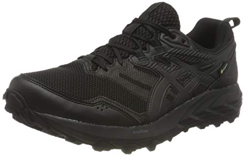 Asics Gel-Sonoma 6 G-TX, Trail Running Shoe Hombre, Black/Black, 42.5 EU