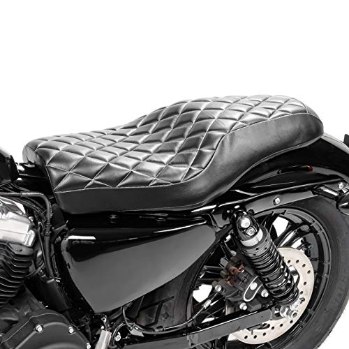 Asiento para Harley Davidson Sportster 1200 Custom/Iron 04-20 Conductor y Pasajero Craftride HS5