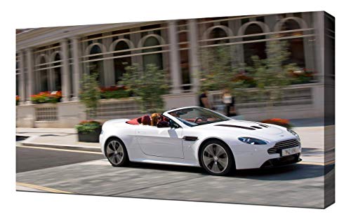Aston-Martin-V12-Vantage-Roadster-V3-1080 - Lienzo impreso artístico para pared, diseño de Aston-Martin-V12-Vantage-Roadster-V3-1080