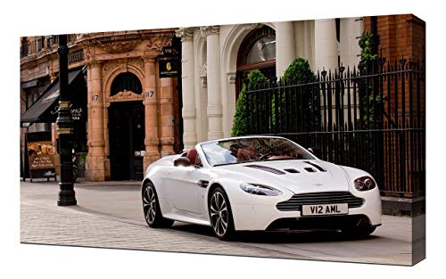 Aston-Martin-V12-Vantage-Roadster-V4-1080 - Lienzo impreso artístico para pared, diseño de Aston-Martin-V12-Vantage-Roadster-V4-1080