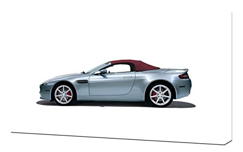 Aston-Martin-V8-Vantage-Roadster-V3-1080 - Lienzo impreso artístico para pared, diseño de Aston-Martin-V8-Vantage-Roadster-V3-1080