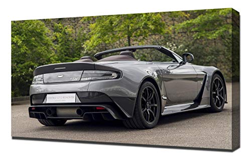 Aston-Martin-Vantage-GT12-Roadster-V2-1080 - Lienzo impreso artístico para pared, diseño de Aston-Martin-Vantage-GT12-Roadster-V2-1080