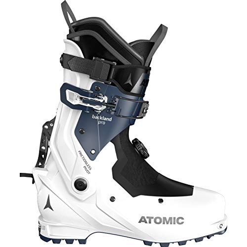 ATOMIC BACKLAND Pro W, Botas de esquí Mujer, White/Dark Blue, 34.5 EU
