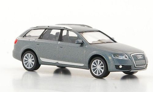 Audi A6 Allroad quattro, metálico-gris, Modelo de Auto, modello completo, Herpa 1:87 Audi A6 Allroad quattro, metálico-gris, Modelo de Auto, modello completo, Herpa 1:87