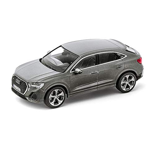 Audi Maqueta de Coche Q3 Sportback 5011903632, Escala 1:43, en Miniatura, Color Gris