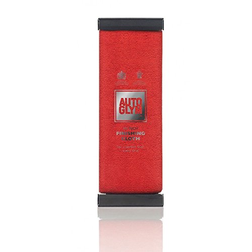 Auto Glym Hi-Tech - Paño de Microfibra para pulir y pulir (40 x 40 cm), Color Rojo