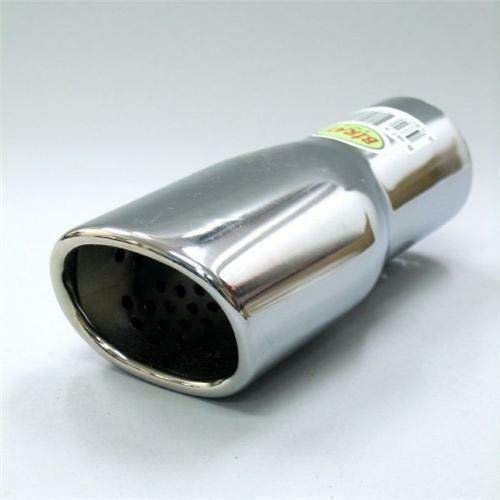 Autohobby 859 - Embellecedor de tubo de escape, universal, de acero inoxidable, hasta 48 mm de diámetro, A B C G D H J CC 3 4 5 6 7, cromado