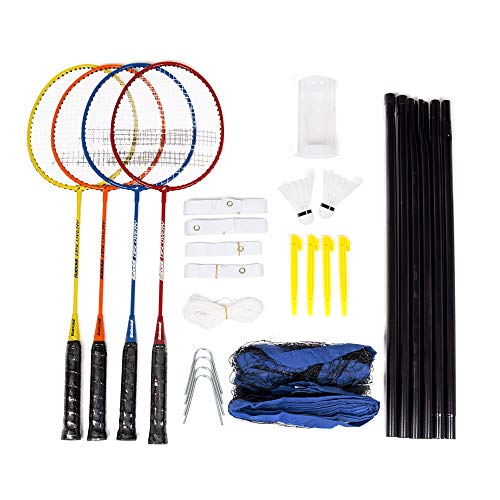 Babolat Badminton Leisure Kit X4 Pack de Entrenamiento, Adultos Unisex, Multicolor (Multicolor), Talla Única