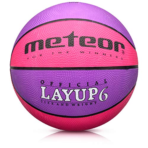 Balón Baloncesto Pelota Basketball Bebe Ball Infantil Niño Adultos Jóvenes Balon Basquet - Baloncesto Ideal para los niños y jouvenes y Adultos para Entrenar y Jugar - Tamaño 5 o 6 o 7