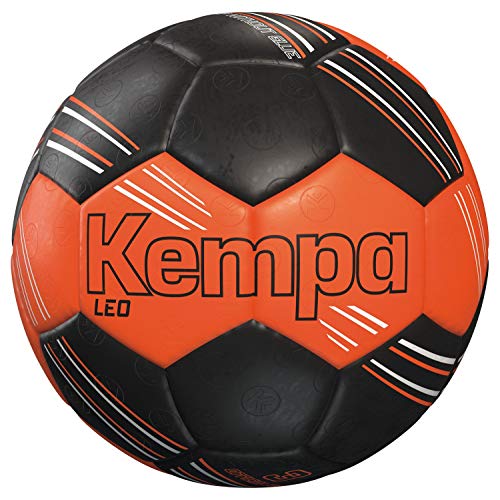 Balón de Balonmano Kempa Leo, Turquesa/Amarillo Flúor, Pequeño