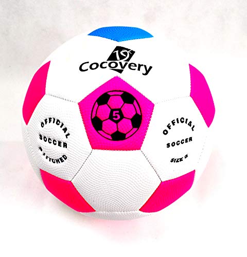 Balón Fútbol Playa-Neón-Cocovery19 (Rosa)