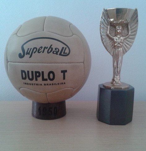 Balon Oficial Futbol del Mundial DE Brasil 1950. Modelo Super Duplo T.