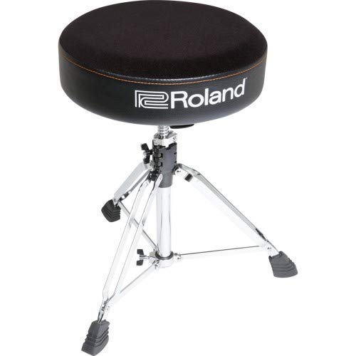 Banqueta circular de batería de Roland con asiento de velur - RDT-R