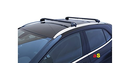 Barras portaequipajes para coches Viva 2, integrado, negro, para A4 Avant fabricada a partir de 2015 Barras portaequipajes para coches Viva 2, integrado, negro, para A4 Avant fabricada a partir de 2015