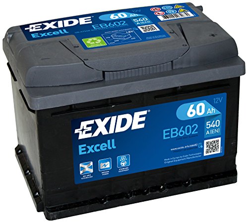 Batería de arranque Exide EB602 - de 60 A