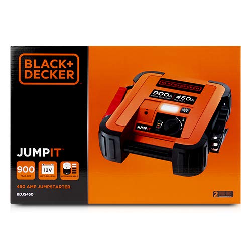 Black & Decker BDJS450 Arrancador de Batería 450 A