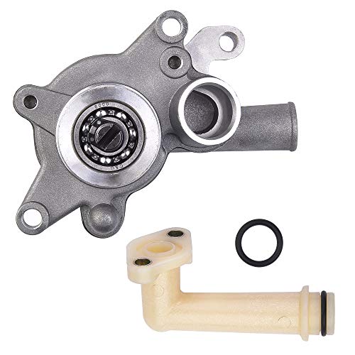 Bomba de agua con tubo de repuesto para Manco Talon Linhai Bighorn 260CC 300CC 400CC 4 x 4 4 x 2 ATV UTV Bomba de agua con tubo de repuesto para Manco Talon Linhai Bighorn 260CC 300CC 400CC 4 x 4 4 x 2 ATV UTV